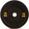 Резиновый диск Hi Temp 15 кг для кроссфита ЗлатГриф